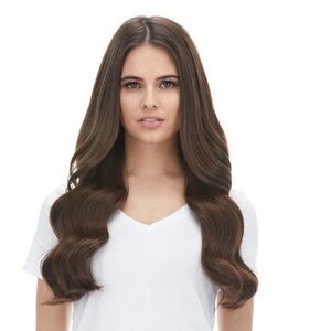 NEW BELLAMI tape in Chocolate Brown Hair extensions 20” 50g 20pieces